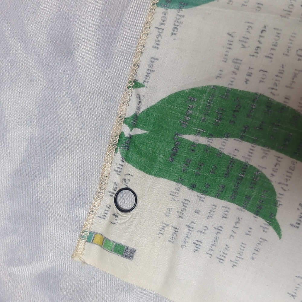 Vintage F. Schumacher "Home Grown" Vegetables Recipe Fabric Sample 26" X 36" SEE - Picture 10 of 10